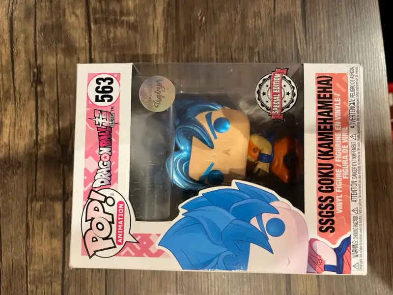 Figura Funko Pop Dragon Ball Super Goku Kamehameha