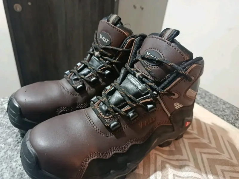 Botines de seguridad V-Flex marrones talla 39 - 2