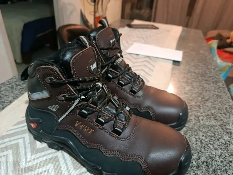 Botines de seguridad V-Flex marrones talla 39 - 3