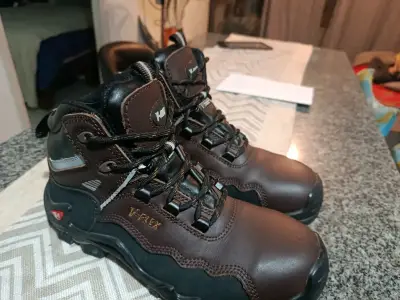 Botines de seguridad V-Flex marrones talla 39 - miniatura 3