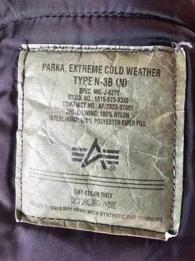 Parka N-3b Alpha Industries Talla Xl Original - miniatura 5