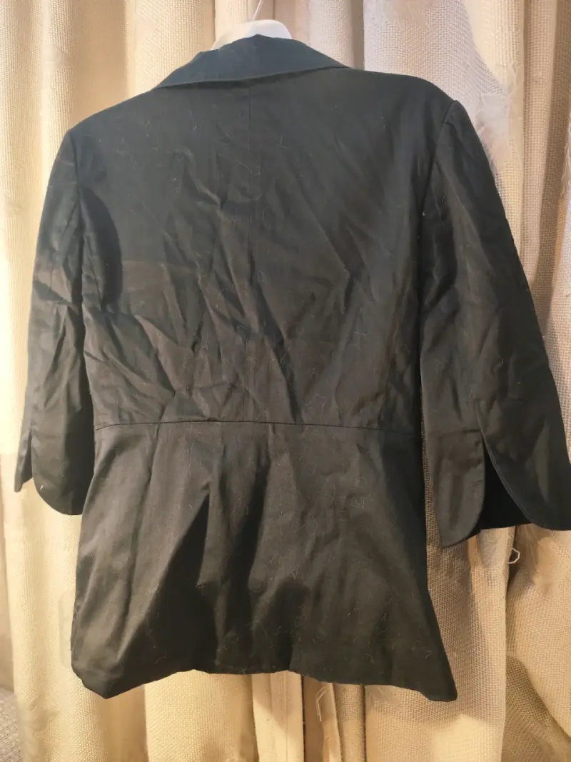 Blazer negro de mujer elegante - 2