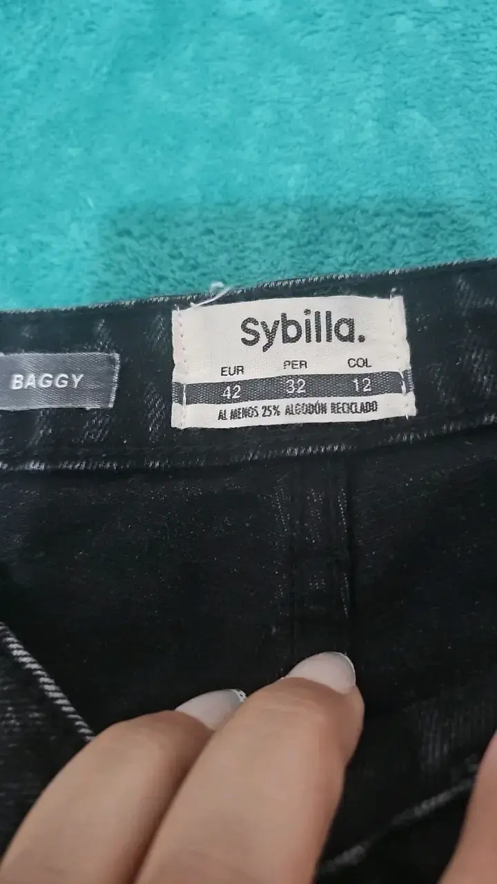 Jeans anchos de mezclilla H&M para mujer - 5