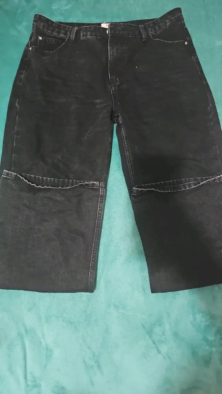 Jeans anchos de mezclilla H&M para mujer - 6