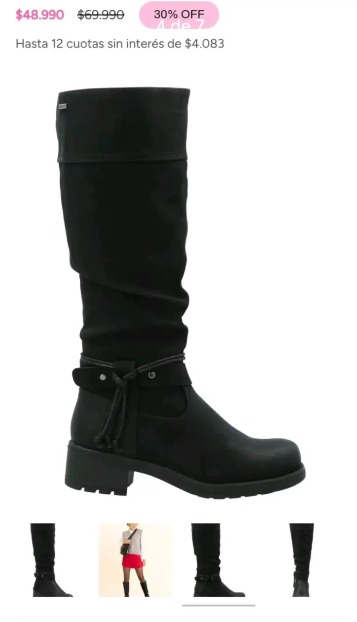 Botas Mujer Negras Azaleia Eve 2 - 2