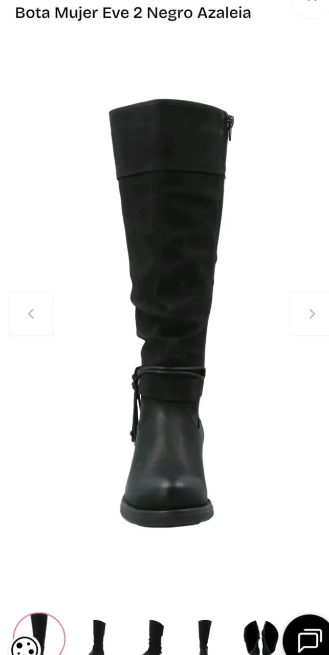 Botas Mujer Negras Azaleia Eve 2 - 3
