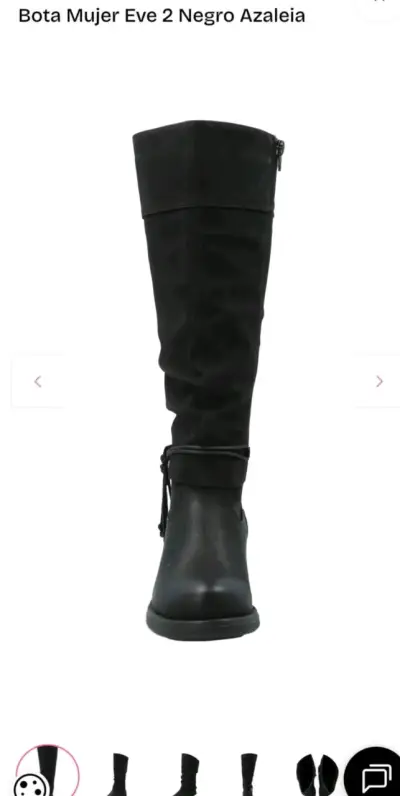 Botas Mujer Negras Azaleia Eve 2 - miniatura 3