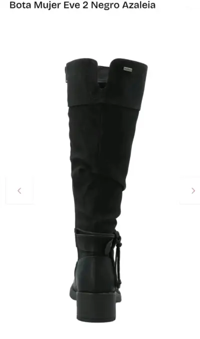 Botas Mujer Negras Azaleia Eve 2 - miniatura 4
