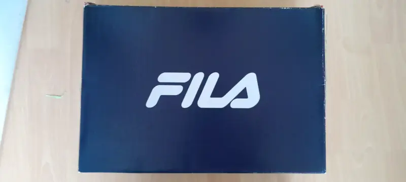 Zapatillas deportivas Fila naranjas y blancas - 4