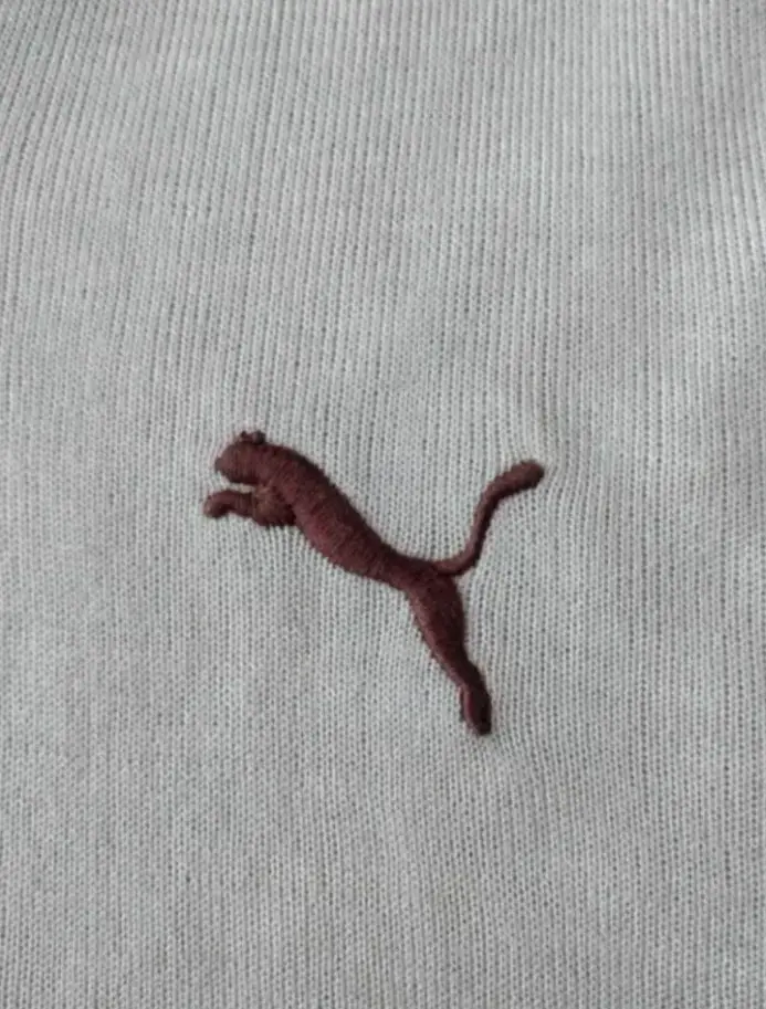 Suéter Beige Puma Cuello V para Hombre - 3