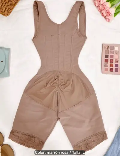 Faja moldeadora marrón rosa talla L - miniatura 2