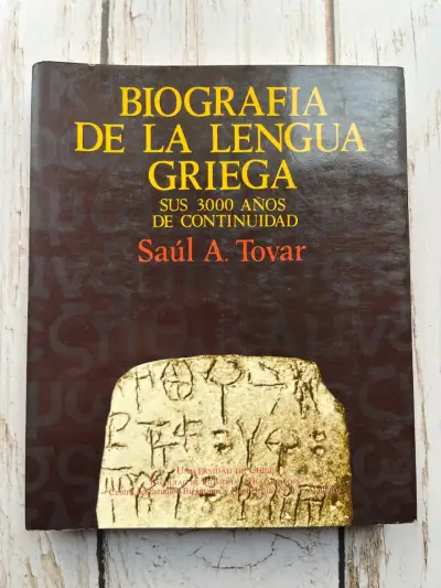 Biografía de la Lengua Griega por Saúl A. Tovar - miniatura 1