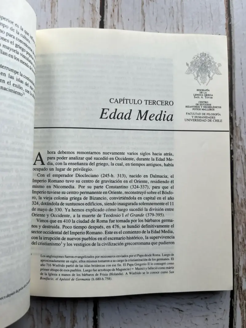 Biografía de la Lengua Griega por Saúl A. Tovar - 5