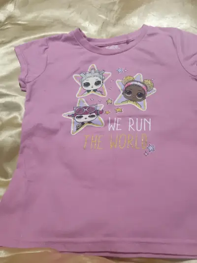 Polera L.O.L. Surprise para niñas color rosa - miniatura 1