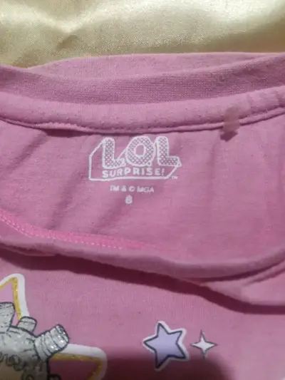 Polera L.O.L. Surprise para niñas color rosa - miniatura 3