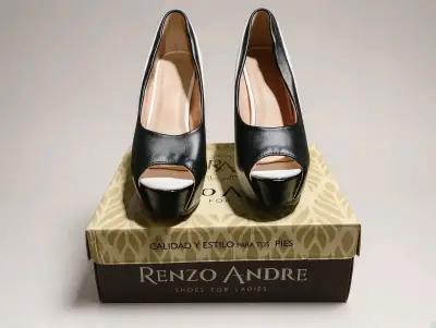 Zapatos de tacón abiertos Renzo Andre - miniatura 1