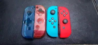 Joycons originales para Nintendo switch - miniatura 1