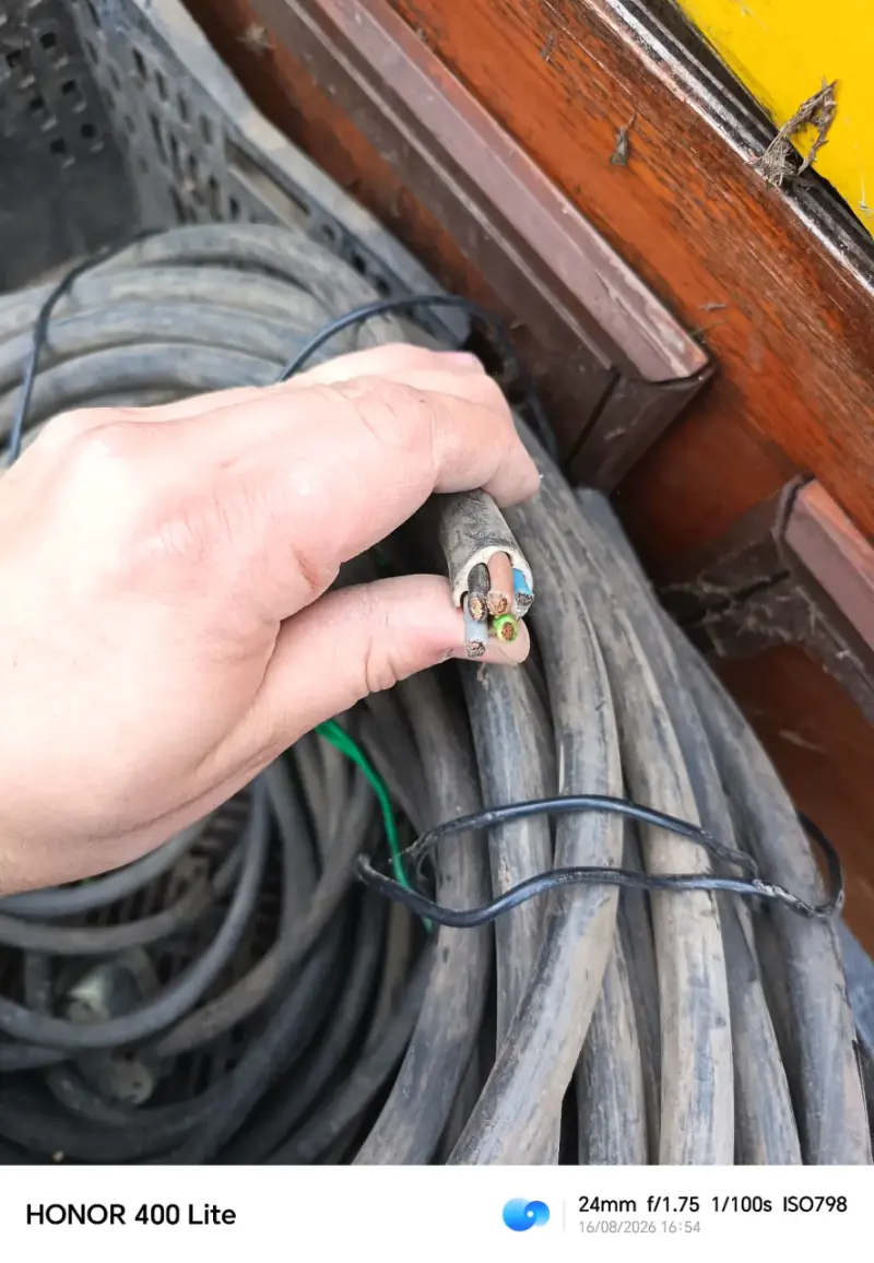 Cable eléctrico grueso para exteriores - 2