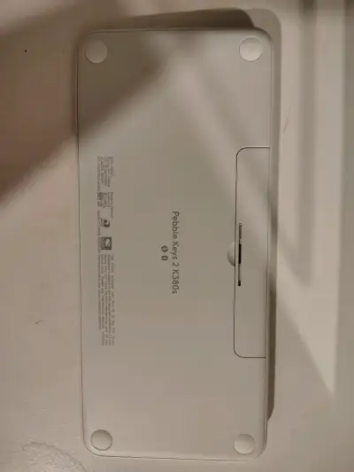 Teclado inalámbrico Logitech K380 blanco - miniatura 2