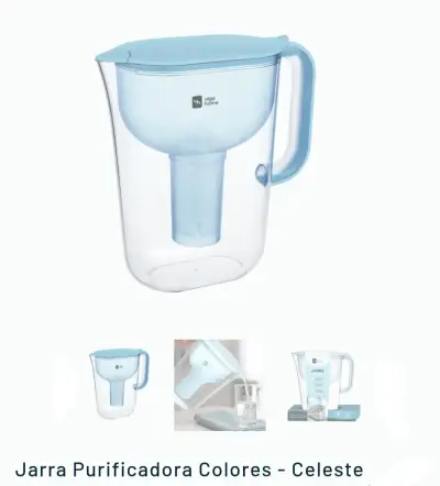 Jarra Purificadora de Agua Celeste Viga Home - miniatura 2