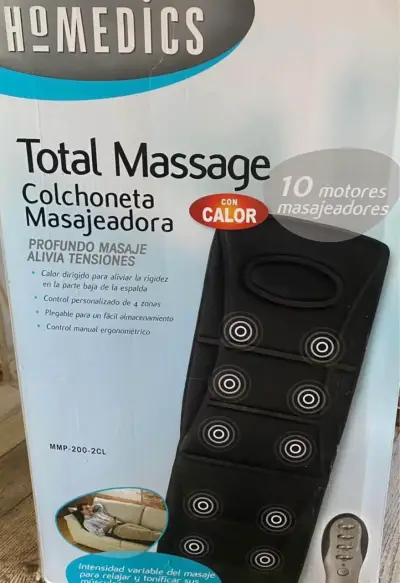 Colchoneta Masajeadora HoMedics con Calor - miniatura 1