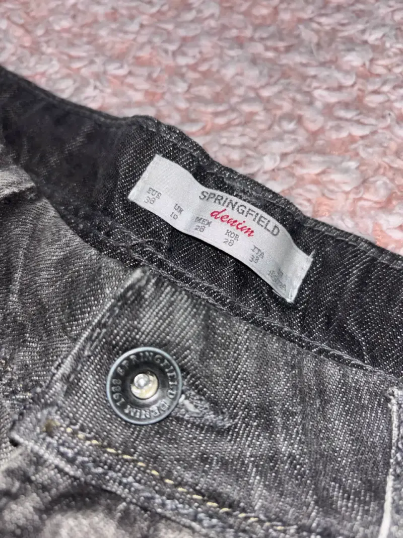 Shorts de mezclilla Springfield gris - 2