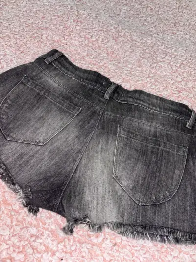 Shorts de mezclilla Springfield gris - miniatura 3