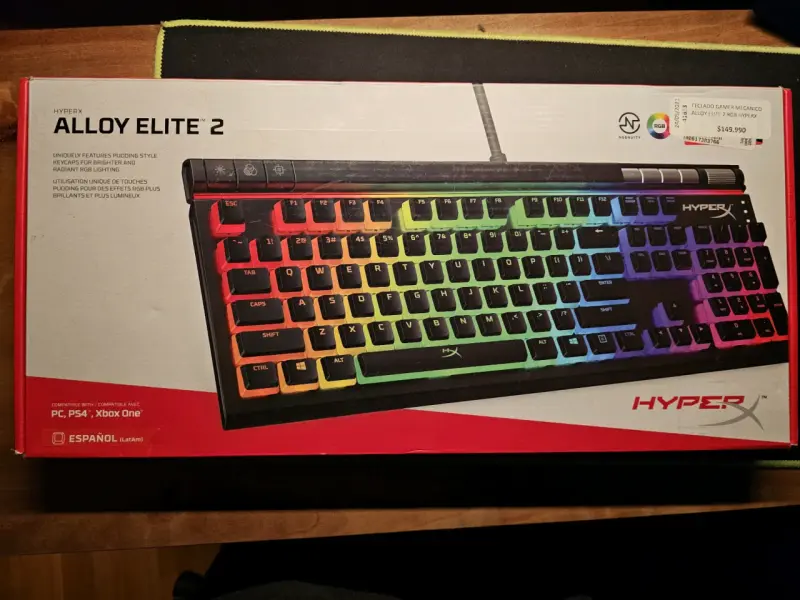 Teclado mecánico HyperX Alloy Elite 2 RGB - 4
