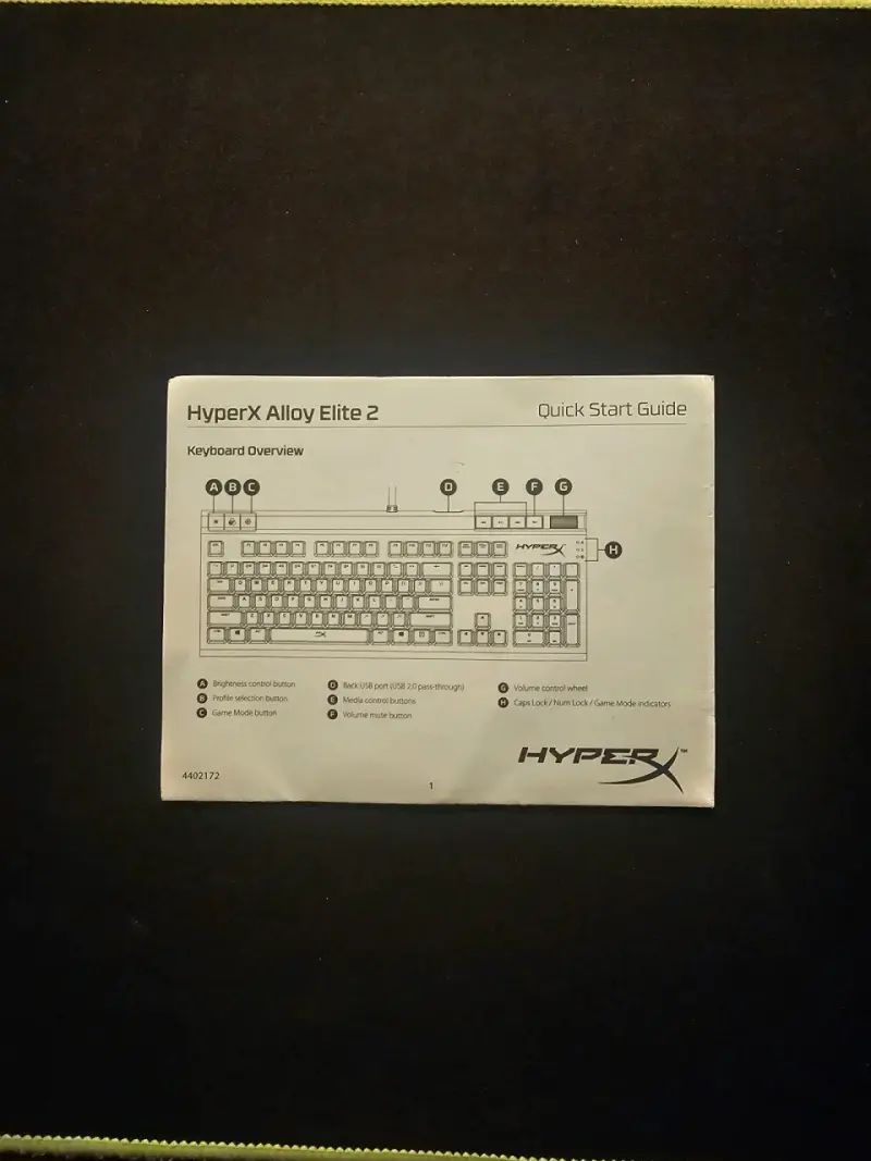 Teclado mecánico HyperX Alloy Elite 2 RGB - 6