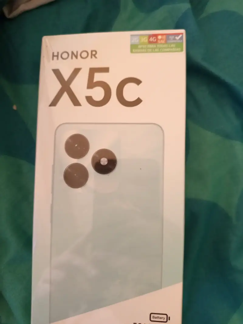 Smartphone Honor X5c 4GB/128GB Negro Nuevo - 1