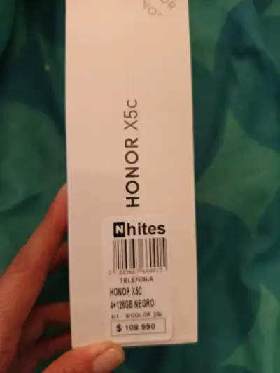 Smartphone Honor X5c 4GB/128GB Negro Nuevo - miniatura 3