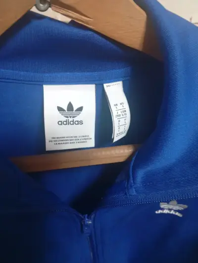 Chaqueta deportiva azul Adidas - miniatura 3