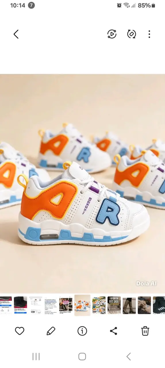 Zapatillas deportivas infantiles coloridas - 3