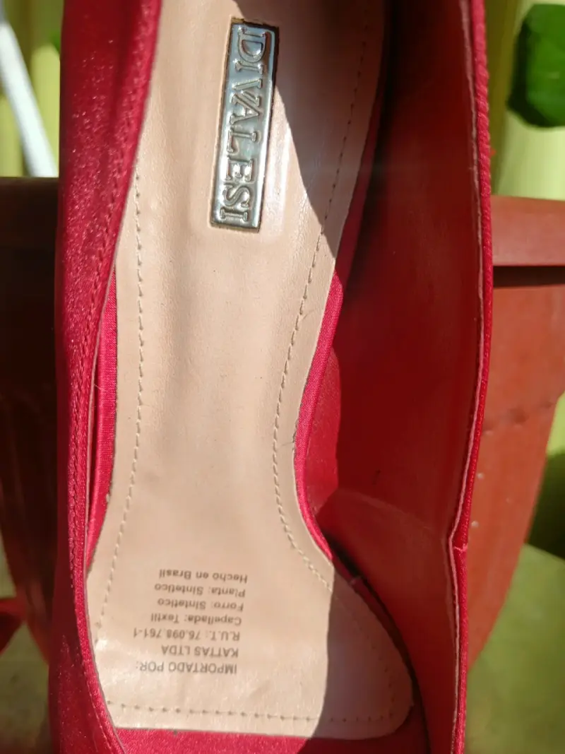 Zapatos de tacón alto rojos con plataforma Diva Best - 4