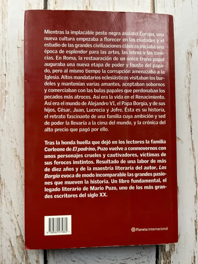 'Los Borgia' de Mario Puzo - 3