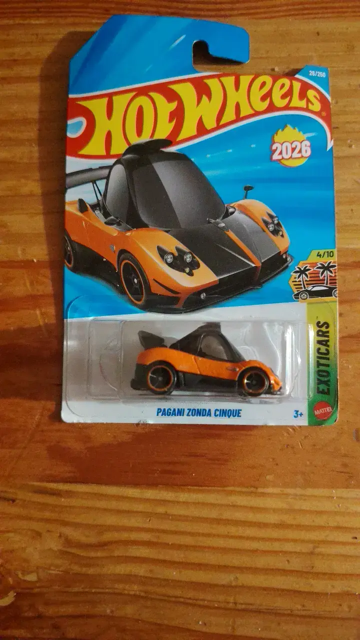 Hot Wheels Pagani Zonda Cinque 2026