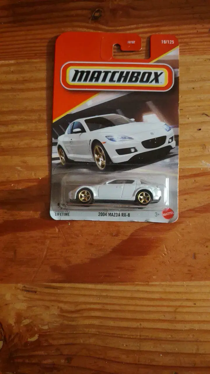 Auto de juguete Matchbox Mazda RX-8 2004