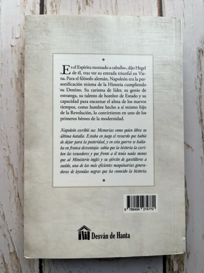 Libro 'Memorias de Napoleón' - 3