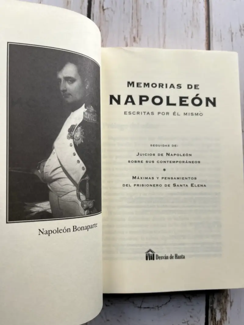 Libro 'Memorias de Napoleón' - 4