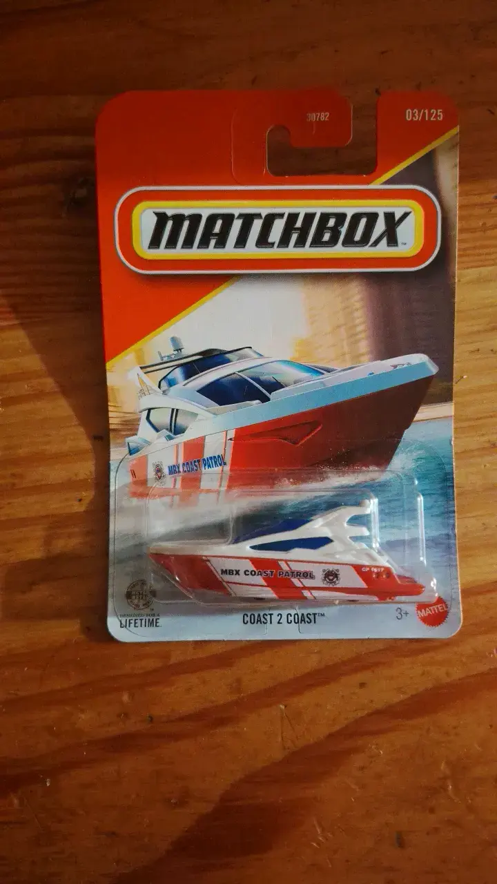 Barco de Juguete Matchbox MBX Coast Patrol