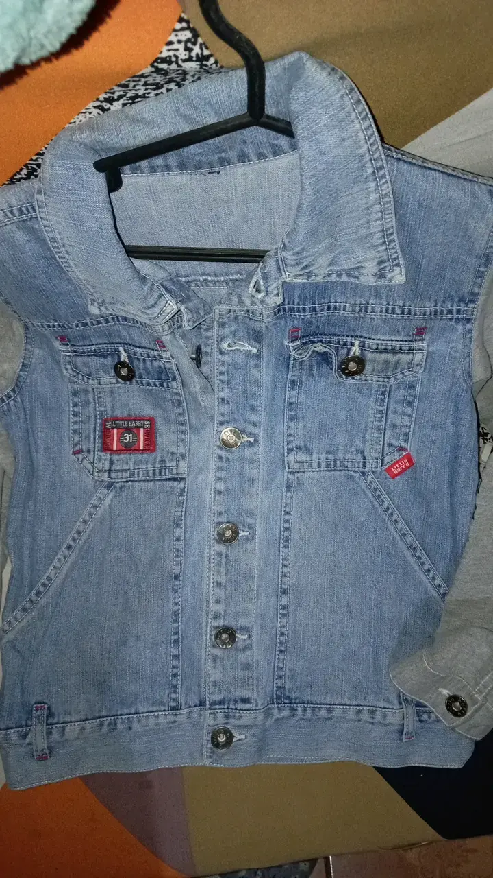 Chaleco de mezclilla para niño Little Harry