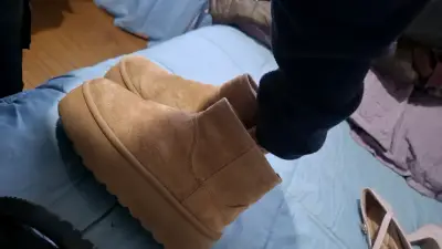 Botas de invierno Redwood color camel - miniatura 2