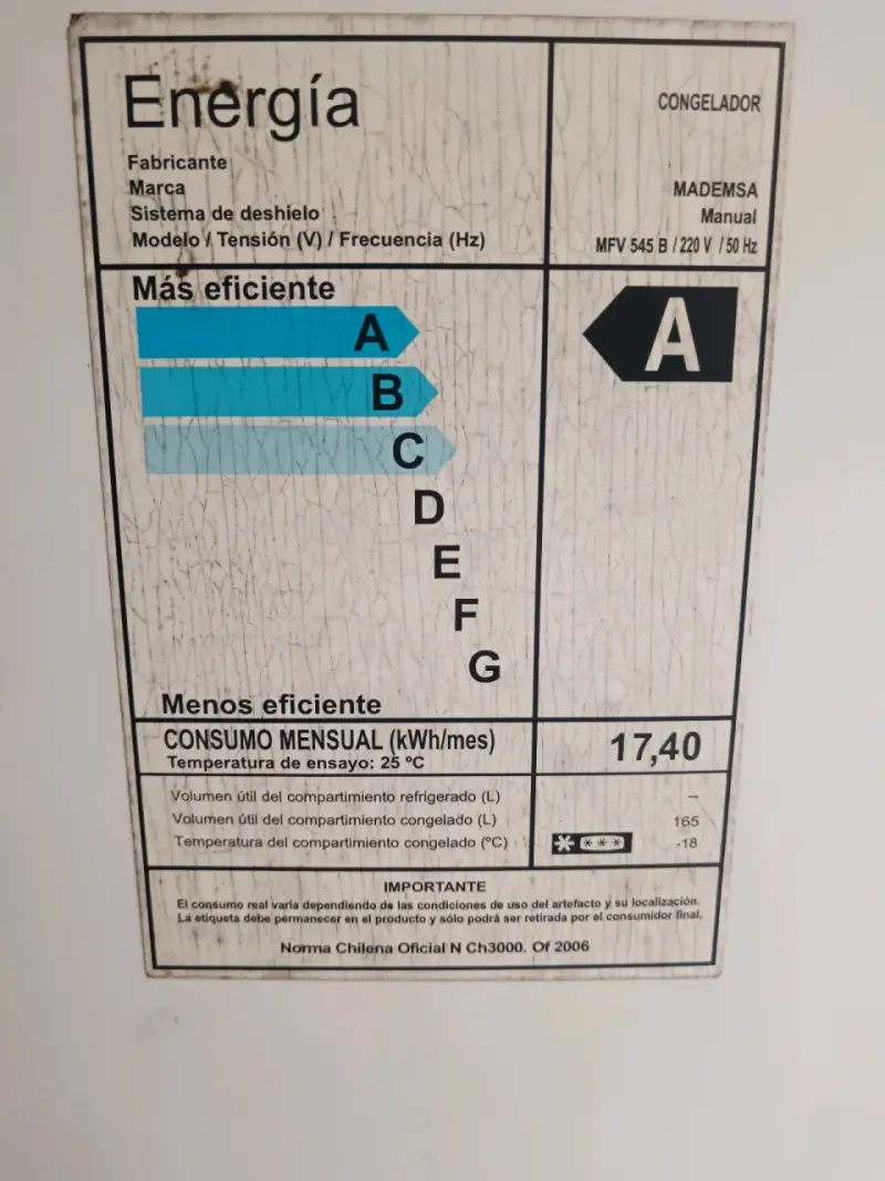 Congelador vertical Mademsa - 4