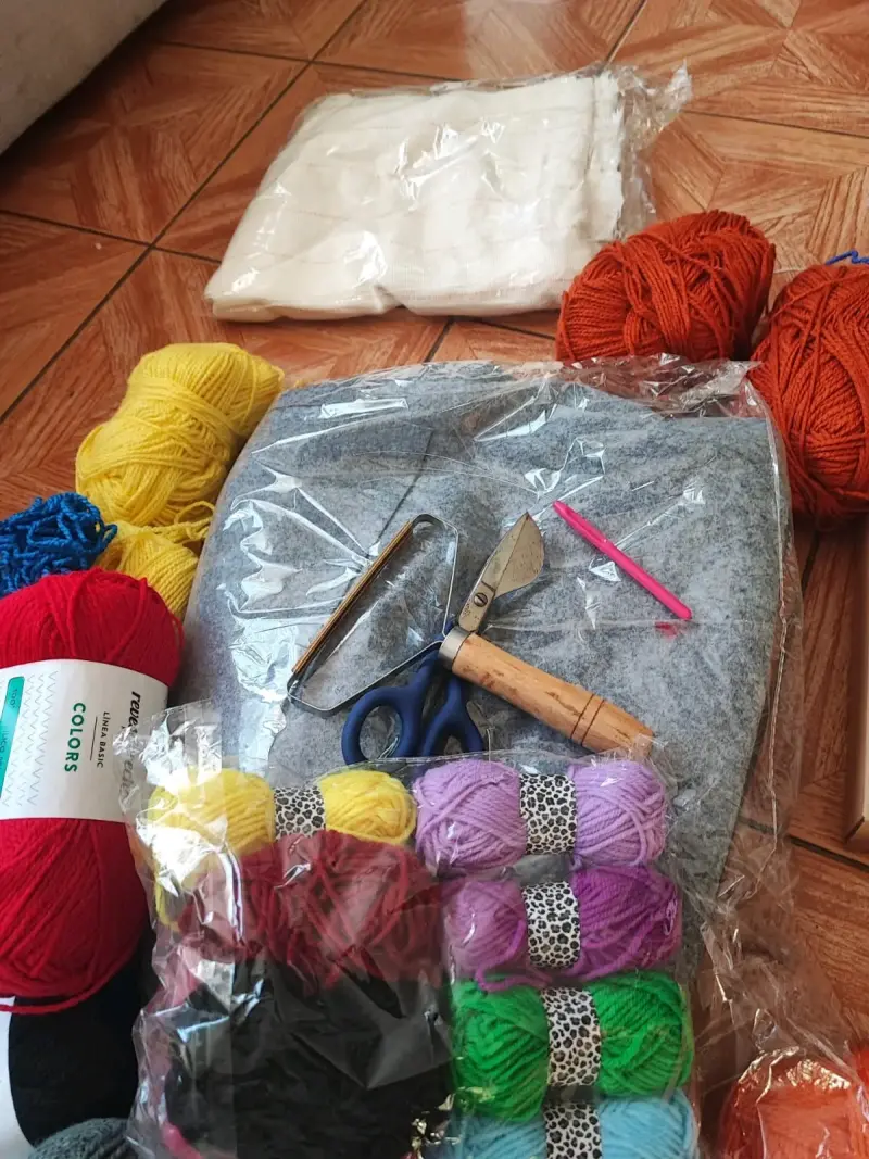 Kit completo de Tufting - 4