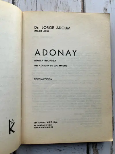 'Adonay' de Jorge Adoum / Colegio de Magos - miniatura 4