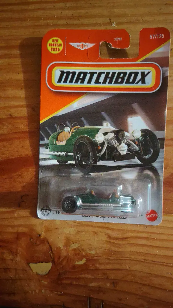 Auto de juguete Matchbox Morgan 3 Wheeler 2021