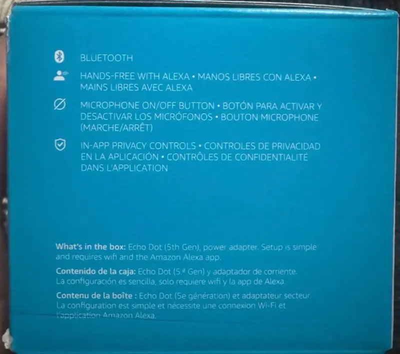 Amazon Echo Dot 5ta Generación con Alexa - 3