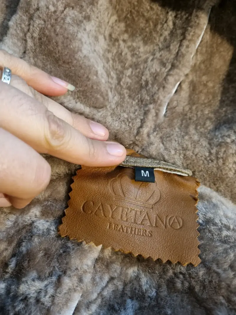 Abrigo de cuero Cayetana Leathers - 5