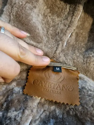 Abrigo de cuero Cayetana Leathers - miniatura 5