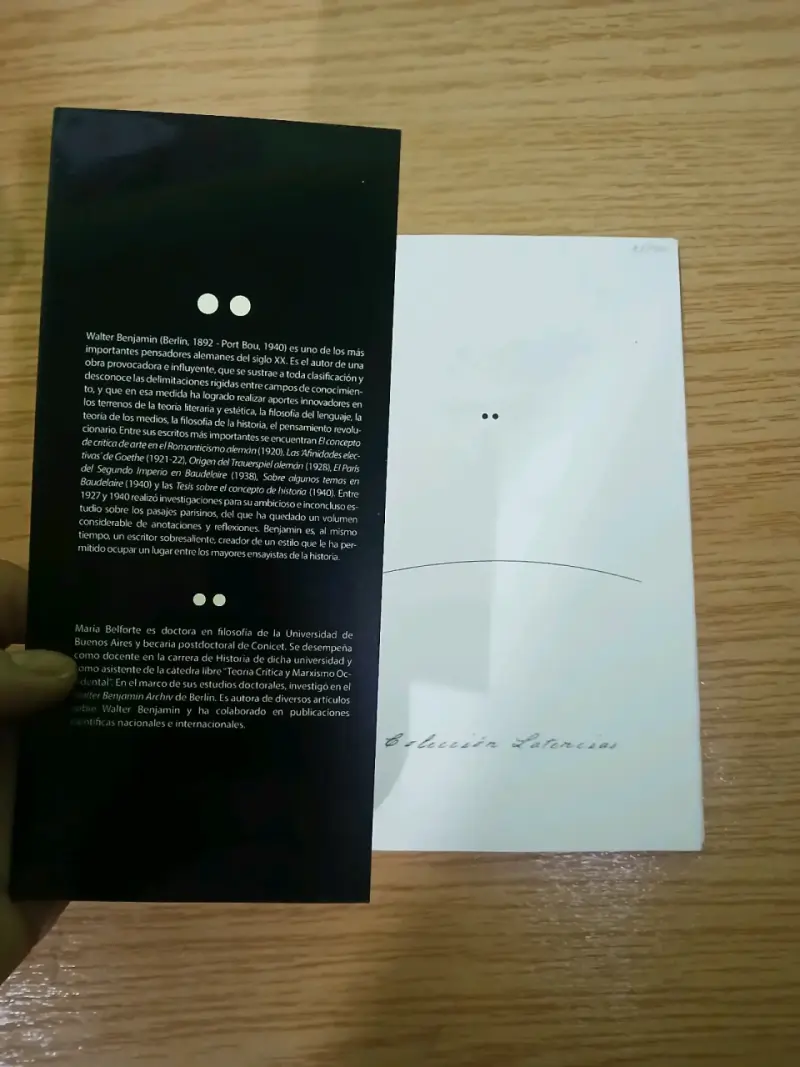 Libro 'Sobre el Amor y Temas Afines' de Walter Benjamin - 3